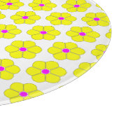Gelbe Blume Schneidebrett (Ecke)