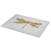 Gelbe Blume Schneidebrett (Ecke)