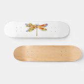 Gelbe Blume Skateboard (Horizontal)