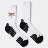 Gelbe Blume Socken (Rechts)