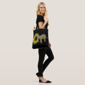 Gelbe Blume Sonnenblume Schlaf Tier Lover Wildli Tasche (Am Model)