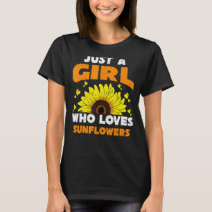 Gelbe Blume Sonnenblumen Frische Pasta machen T-Shirt