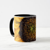 Gelbe Blume Sonnenblumen Tasse Cup (Vorderseite Links)
