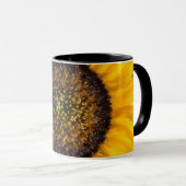 Gelbe Blume Sonnenblumen Tasse Cup (VorderseiteRechts)