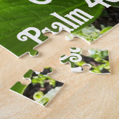 Gelbe Blume still sein und Psalm kennen 46:10 Puzzle (Seite)