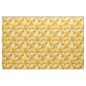 Gelbe Blume Stoff (Fat Quarter (45,7 x 55,9 cm))