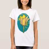 Gelbe Blume T-Shirt (Vorderseite)
