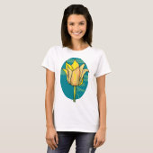 Gelbe Blume T-Shirt (Vorne ganz)