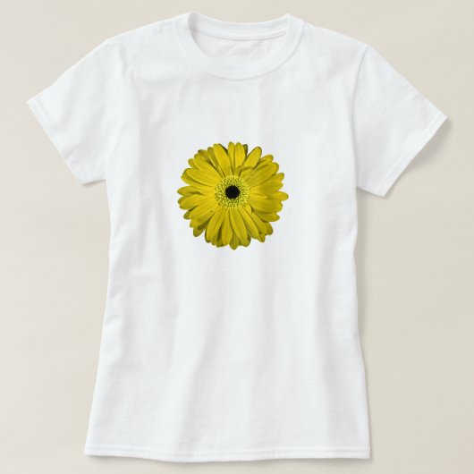 Gelbe Blume T-Shirt (Design vorne)