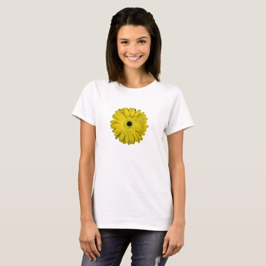Gelbe Blume T-Shirt (Vorne ganz)