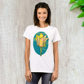 Gelbe Blume T-Shirt