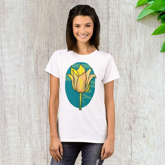 Gelbe Blume T-Shirt