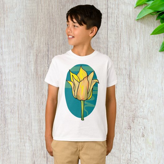 Gelbe Blume T-Shirt