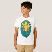 Gelbe Blume T-Shirt (Vorne ganz)