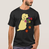 Gelbe Blume T-Shirt (Vorderseite)