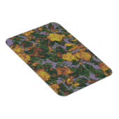 Gelbe Blume Tarnmuster Magnet (Rechte Seite)