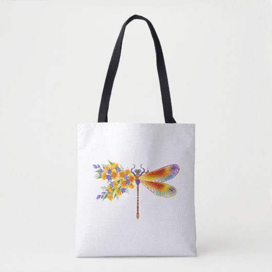Gelbe Blume Tasche (Vorderseite)