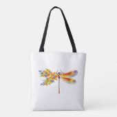 Gelbe Blume Tasche (Rückseite)