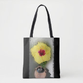 Gelbe Blume Tasche (Vorderseite)