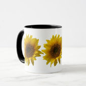 Gelbe Blume Tasse (Vorderseite Links)