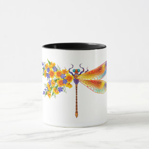 Gelbe Blume Tasse