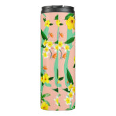 Gelbe Blume Thermosbecher (Rückseite)
