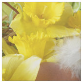 Gelbe Blume und Ostereier Stoff (Muster)