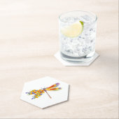 Gelbe Blume Untersetzer (Vor Ort)