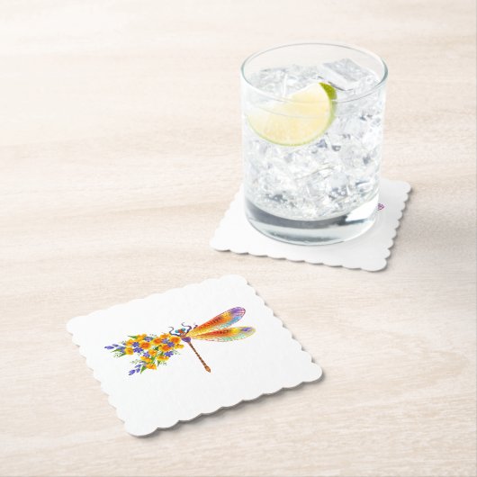 Gelbe Blume Untersetzer (Vor Ort)