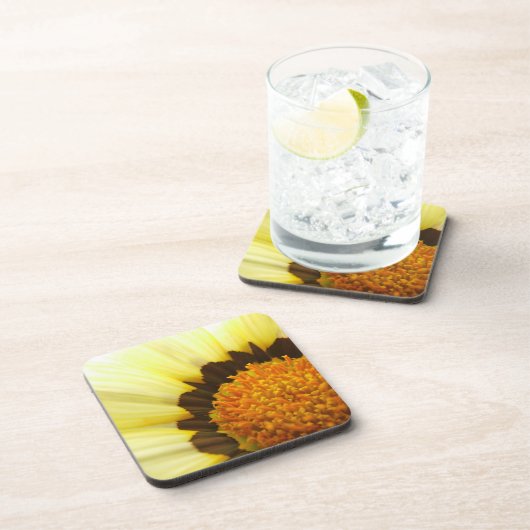 Gelbe Blume Untersetzer (Rechte Seite)