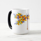 Gelbe Blume Verwandlungstasse (Vorderseite Links)