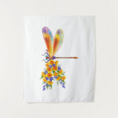 Gelbe Blume Wandteppich (Vorderseite)