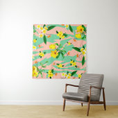 Gelbe Blume Wandteppich (Beispiel (Horizontal))