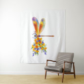 Gelbe Blume Wandteppich (Beispiel)