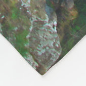 GELBE BLUME WATERFALL FLEECEDECKE (Ecke)