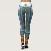 GELBE BLUME WATERFALL LEGGINGS (Rückseite)