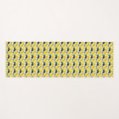 Gelbe Blume Yogamatte (Vorderseite (Horizontal))