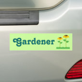Gelbe Blumen Autoaufkleber (Auf Auto)