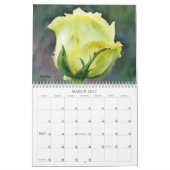 Gelbe Blumen Blumenkalender Kalender (Mär 2027)