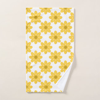 Gelbe Blumen Blumenstrauß Sherpa Decke Handtuch