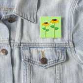 Gelbe Blumen Button (Beispiel)