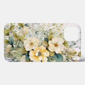Gelbe Blumen Case-Mate iPhone Hülle (Rückseite (Horizontal))