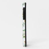 Gelbe Blumen Case-Mate iPhone Hülle (Hinten/Links)