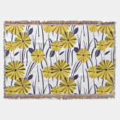 Gelbe Blumen Decke (Vorderseite)