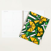 Gelbe Blumen Doodle Art Planer (Anzeige)