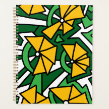 Gelbe Blumen Doodle Art