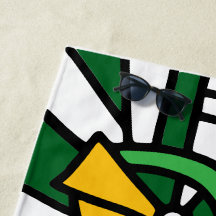 Gelbe Blumen Doodle Art