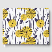 Gelbe Blumen Gästebuch (Vorderseite)