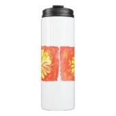 Gelbe Blumen - Gelbe Blumen Thermosbecher (Vorderseite)