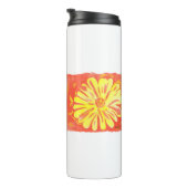 Gelbe Blumen - Gelbe Blumen Thermosbecher (Nach rechts gedreht)